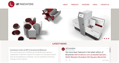 Desktop Screenshot of lbtinnovations.com